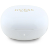 Ausinės Guess Glossy Classic Logo TWS Belaidės Earphones Baltas