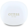 TWS ausinės Guess Flat Classic Logo Electroplated baltos
