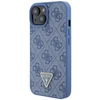 Apple iPhone 15 Guess dėklas Crossbody 4G Metal Logo (GUHCP15SP4TDSCPB) mėlynos spalvos