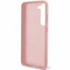 Samsung Galaxy S24 Guess dėklas Glitter Script (GUHCS24SHGGSHP) rožinės spalvos