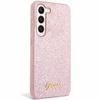 Samsung Galaxy S24 Guess dėklas Glitter Script (GUHCS24SHGGSHP) rožinės spalvos