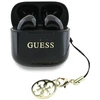 Ausinės TWS Guess Glossy Effect Printed Classic Logo & Charm juodos spalvos