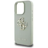 Dėklas Guess Grained Big 4G Logo Small Classic Logo Apple iPhone 16 Pro žalias