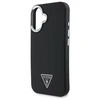 Guess Grained Triangle MagSafe case Apple iPhone 16 – dėklas telefonui juodos spalvos