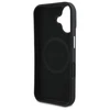 Guess Grained Triangle MagSafe case Apple iPhone 16 – dėklas telefonui juodos spalvos