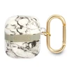 Apple AirPods ausinių dėklas Guess AirPods Marble Strap Collection (GUA2HCHMAG) pilka