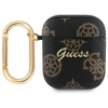Dėklas Apple AirPods 1 / 2 Guess Cover Hook (GUA2PG4GPK) juodas
