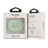 Apple AirPods 3 Guess silikoninis Charm Heart Collection (GUA3LSCHSN) ausinių dėklas žalios spalvos