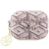 „Guess“ dėklas, skirtas „AirPods Pro 2 GUAP2PGCE4CP“, rožinis „Gcube Classic Gold Logo W/Charm“