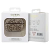 Apple AirPods Pro ausinių dėklas Guess GCube Charm (GUAPPGCE4CW) ruda
