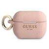 Apple AirPods Pro Guess silikoninis Glitter (GUAPSGGEP) ausinių dėklas rožinės spalvos