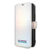 Guess dėklas iPhone 11 Pro GUFLBKN58BLD sidabrinis atverčiamas dėklas Vaivorykštis