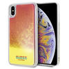 Apple Guess GUHCI65GLCPI iPhone Xs Max rožinis / rožinis kietas dėklas California šviečia tamsoje