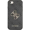 Apple iPhone SE 2022 / SE 2020 / 7 / 8 Guess dėklas 4G Big Metal Logo (GUHCI84GMGGR) pilkos spalvos
