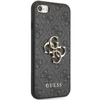 Apple iPhone SE 2022 / SE 2020 / 7 / 8 Guess dėklas 4G Big Metal Logo (GUHCI84GMGGR) pilkos spalvos