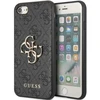 Apple iPhone SE 2022 / SE 2020 / 7 / 8 Guess dėklas 4G Big Metal Logo (GUHCI84GMGGR) pilkos spalvos