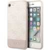 Apple iPhone SE 2022 / SE 2020 / 7 / 8 Guess Dėklas 4G Stripe Collection (GUHCI8G4GLPI) rožinės spalvos