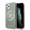 Dėklas GUESS HARD CASE CIRCLE GLITTER GUHCN58PCUGLKA IPHONE 11 PRO KHAKI