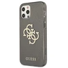 Dėklas GUESS GUHCP12LPCUGL4GBK HARD CASE 4G BIG LOGO GLITTER IPHONE 12 PRO MAX Juodas