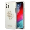 Apple iPhone 12 Pro Max Guess Dėklas Glitter 4G Big Logo (GUHCP12LPCUGL4GTR) skaidrus