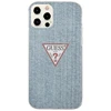 Dėklas GUESS HARD CASE JEANS COLLECTION IPHONE 12 PRO MAX LIGHT Mėlynas