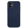 Dėklas GUESS GUHCP12SVSBL IPHONE 12 MINI 5.4 "Mėlynas/Mėlynas HARDCASE SCRIPT VINTAGE