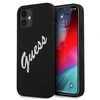 Dėklas GUESS HARDCASE GUHCP12SLSVSBW SILICONE VINTAGE IPHONE 12 MINI Juodas/Baltas