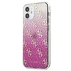 Apple iPhone 12 Mini Guess dėklas 4G Gradient (GUHCP12SPCU4GGPI) rožinės spalvos