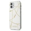 Dėklas GUESS GUHCP12SPCUCHWH HARD CASE GOLD CHAIN COLLECTION IPHONE 12 MINI Baltas