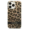 Apple iPhone 13 Pro Guess dėklas Leopard (GUHCP13LHSLEOW) rudos spalvos