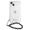 Apple iPhone 13 Guess dėklas Juodas Pearl (GUHCP13MKPSBK) skaidrus