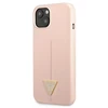 Dėklas GUESS GUHCP13SSLTGP IPHONE 13 MINI 5.4 "Rožinis/Rožinis HARDCASE SILICONE TRIANGLE