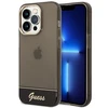 Dėklas Guess GUHCP14LHGCOK iPhone 14 Pro 6,1" juoda/juodas hardcase Translucent