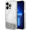 Apple iPhone 14 Pro Guess dėklas Liquid Glitter Marble (GUHCP14LLCSGSGH) baltos spalvos