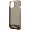 Dėklas GUESS GUHCP14MHGCOK IPHONE 14 PLUS / 15 PLUS 6.7 "Juodas / Juodas HARDCASE TRANSLUCENT