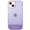 Dėklas Guess GUHCP14MHGCOU iPhone 14 Plus 6.7 "violet / violetinė hardcase Translucent