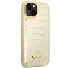 Dėklas GUESS GUHCP14MHGCRHD IPHONE 14 PLUS / 15 PLUS 6.7 "GOLD / GOLD HARDCASE CROCO COLLECTION