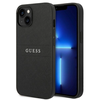 Dėklas Guess GUHCP14MPSASBBK iPhone 14 Plus 6,7" juoda/juodas Saffiano Strap