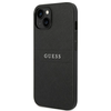 Dėklas Guess GUHCP14MPSASBBK iPhone 14 Plus 6,7" juoda/juodas Saffiano Strap