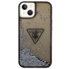 Dėklas Guess GUHCP14SLFCTPK iPhone 14 6.1" juodas/juodas hardcase Liquid Glitter Palm Collection
