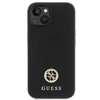 Dėklas GUESS GUHCP15MPS4DGPK IPHONE 15 PLUS / 14 PLUS 6.7 "Juodas / Juodas HARDCASE STRASS METAL LOGO