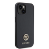Dėklas GUESS GUHCP15SPS4DGPK IPHONE 15/14/13 6.1 "Juodas / Juodas HARDCASE STRASS METAL LOGO