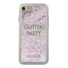 Apple iPhone SE 2022 / SE 2020 / 7 / 8 Guess Hard dėklas Liquid Glitter Party (GUHCP7GLUQPU) violetinės spalvos