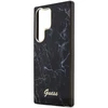 Guess GUHCS23LPCUMAK S23 Ultra S918 juodos spalvos kietas dėklas Marble