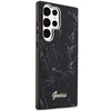 Samsung Galaxy S23 Ultra Guess dėklas Marble (GUHCS23LPCUMAK) juodos spalvos