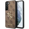 Dėklas GUESS GUHCS23S4GBBR S23 S911 BRONZE/BROWN HARDCASE 4G BIG METAL LOGO