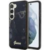 Samsung Galaxy S23 Guess dėklas Golden Marble Collection (GUHCS23SHTMRSK) juodos spalvos
