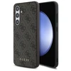 GUESS dėklas skirtas Samsung Galaxy S24 FE GUHCS24FEG4GFBR (HC PU 4G Metal Logo) rudos spalvos