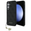 Guess GUHCS24FEGF4GGR Samsung Galaxy S24 FE S721 dėklas telefonui pilkos spalvos hardcase 4G Charms Collection