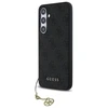 Guess GUHCS24FEGF4GGR Samsung Galaxy S24 FE S721 dėklas telefonui pilkos spalvos hardcase 4G Charms Collection